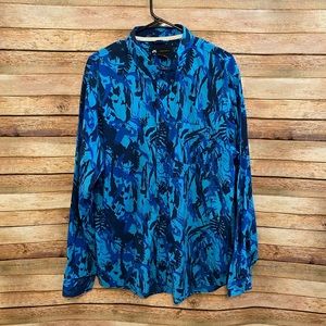 Nike SB Killingsworth Blue Camo Shirt 2XL